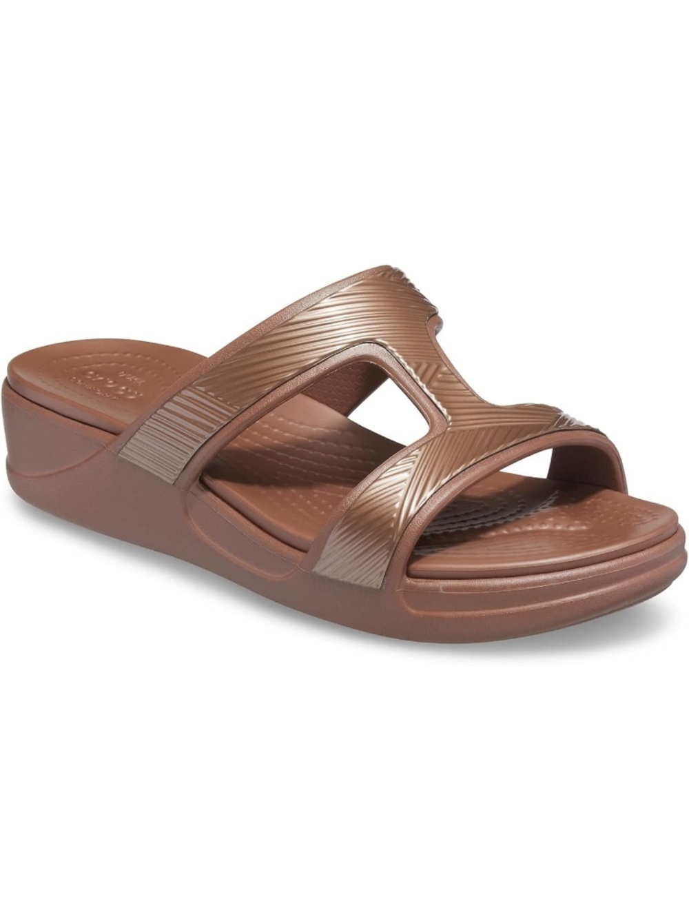 Crocs Monterey Dual Comfort Women’s Size 8~Bronze Metallic~NWOT